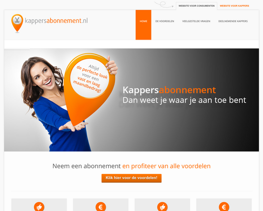 Kappersabonnement Logo