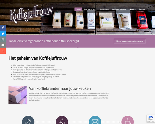 koffiejuffrouw Logo