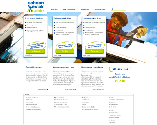 Schoonmaak Unie Logo